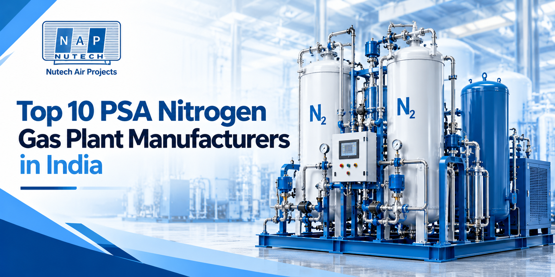 Nitrogen Gas Plant Manufacturers in India